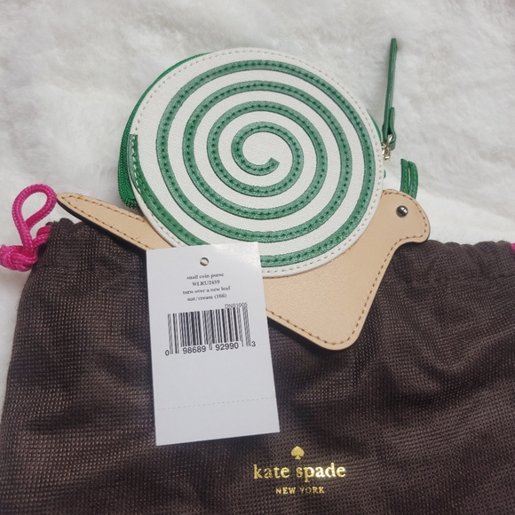 Kate Spade Snail Coin Purse RARE 2015 NWT - Picture 16 of 16
